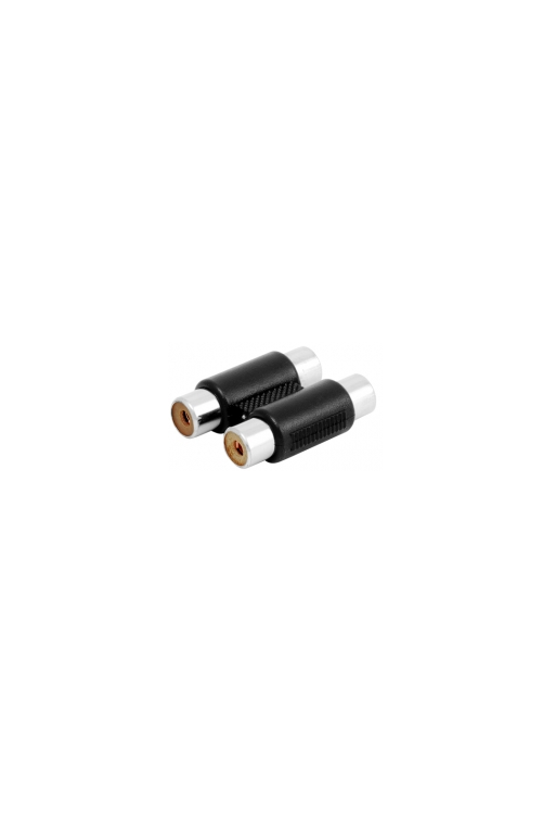 705-082 251-117 Cople Barril Adaptador Jack Doble RCA Hembra Hembra