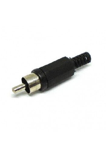 705-842 Plug RCA Color Negro