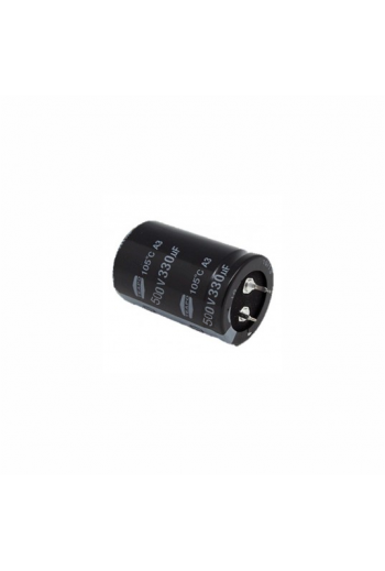 CE-330-500V Capacitor Electrolítico 330uF 500V 105C