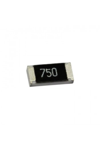 RMS-75E Resistencia SMD 75 ohm 1/4W 1206