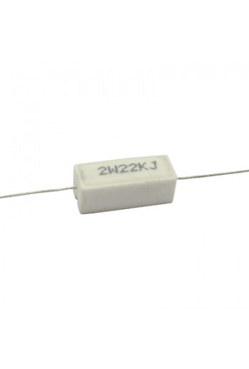 R22K-2W Resistencia a 2W 22K Ohms