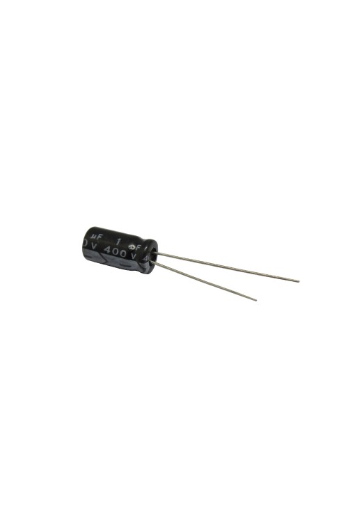 CE-1-400V Capacitor Electrolítico 1uF 400V 105C