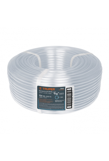 MAN-1-4N Manguera Transparente de 1/4