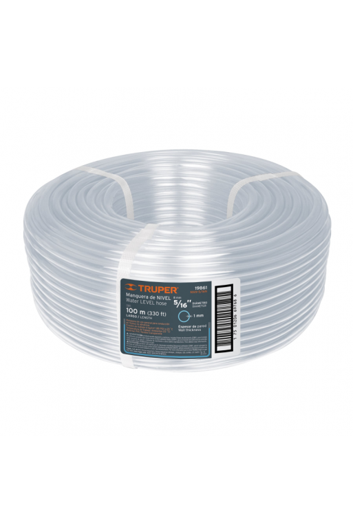 MAN-1-4N Manguera Transparente de 1/4