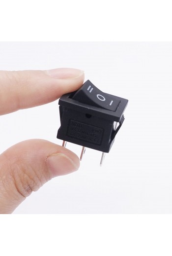 835-074 Switch Balancin Doble Posicion 3P 6A 250V 10A 125V 3 Pasos KCD1-2-103