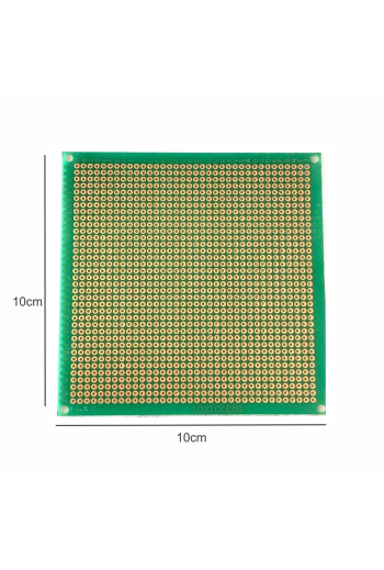 PFP-10X10-1M Placa Fenolica Perforada 10X10 cm 1mm