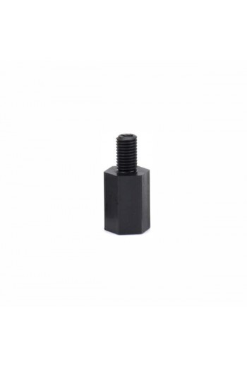 SEP-PLA-8 Separador Hexagonal Macho Hembra M3 8mm de Nylon Plástico Sin Tornillo