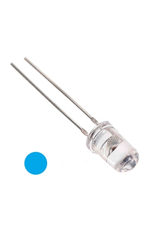 LD5-AZL-ULT LED 5mm AZUL Ultrabrillante