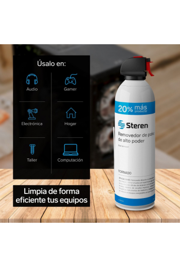 TORNADO Lata de Aire Comprimido Removedor de Polvo 660mL AER-660