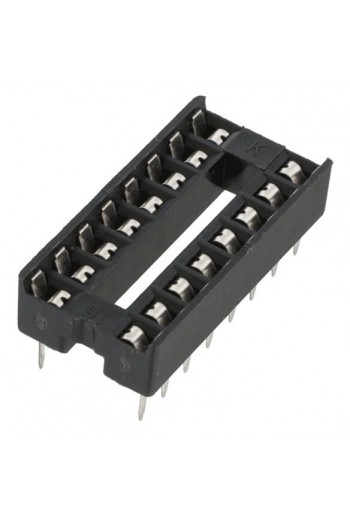 B16P Base Holder Socket para Circuito Integrado de 16 Pines DIP