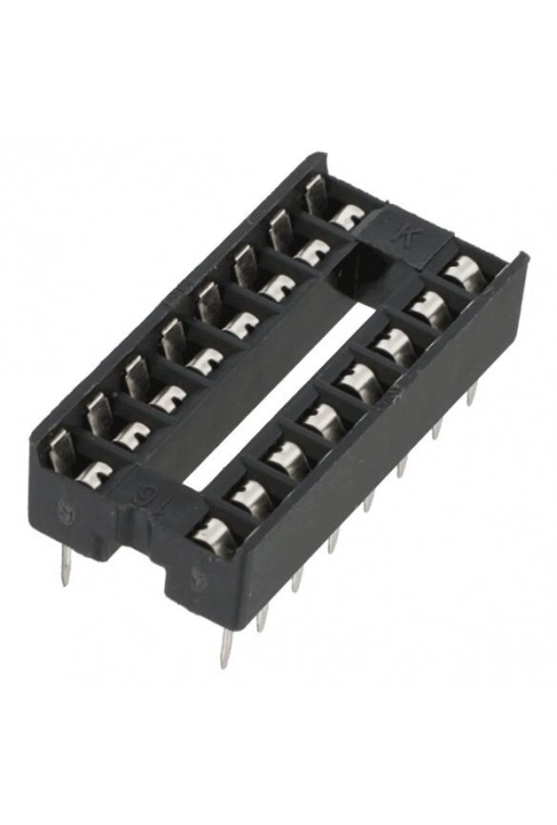 B16P Base Holder Socket para Circuito Integrado de 16 Pines DIP