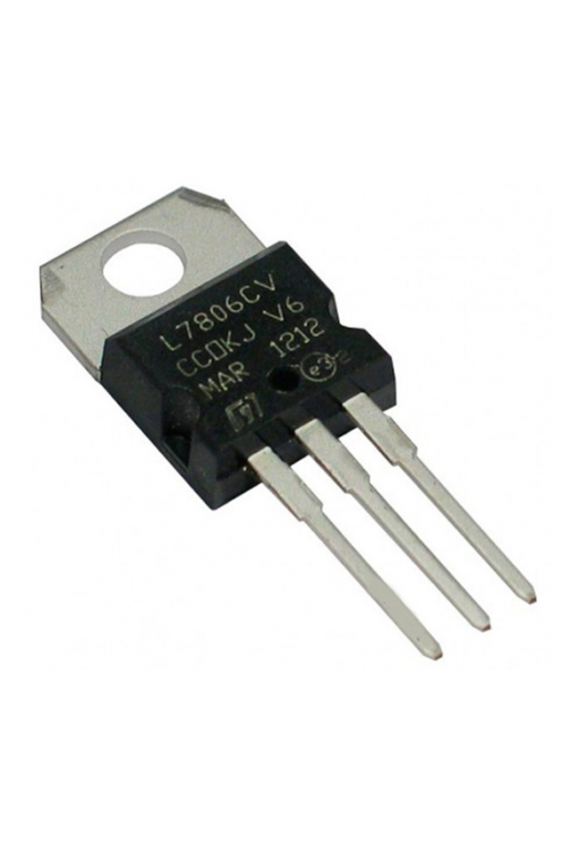 L7806CV Regulador de Voltaje Positivo 6V 1A