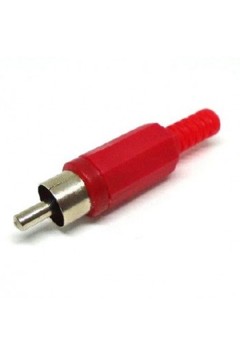 705-850 Plug RCA Color Rojo