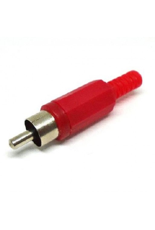 705-850 Plug RCA Color Rojo