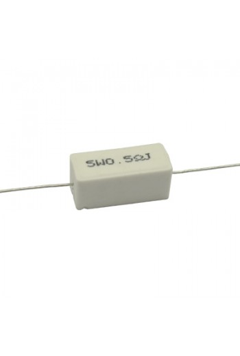 R0E5-5W Resistencia 0.5 ohms  5W