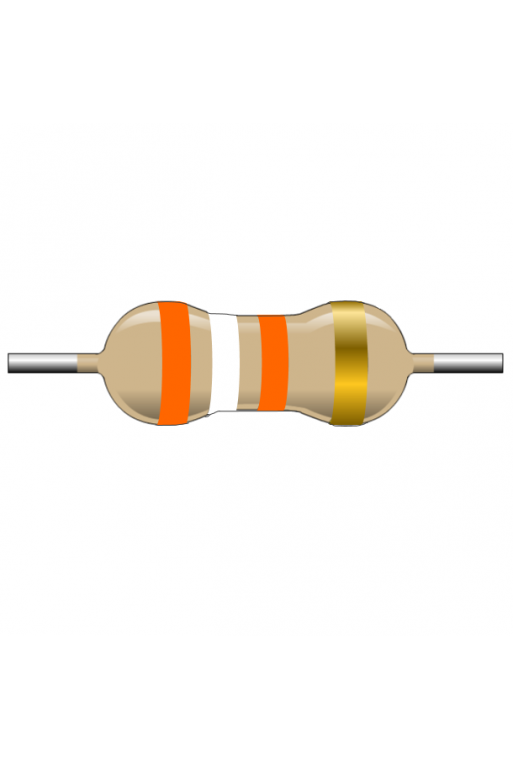 R39K-1 Resistencia de Carbón 39k ohms 1 Watt