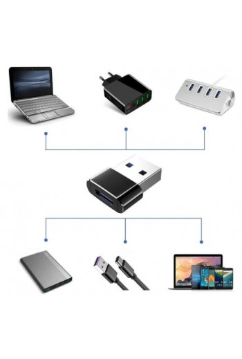 700-129 Adaptador Convertidor de USB 3.0 a USB Tipo C