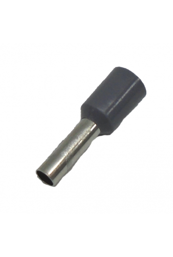 870-050 Terminal Tipo Ferrule Cilindrica Aislada Color Gris 10 AWG