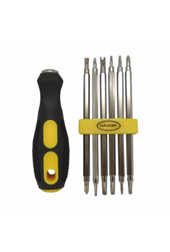 310-024 Juego de Desarmador con 6 Puntas Intercambiables