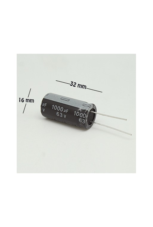 CE-1000-63V Capacitor Electrolítico 1000uF 63V 105C