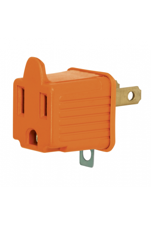 AD-32N-G Adaptador 3 A 2 Color Naranja 46256