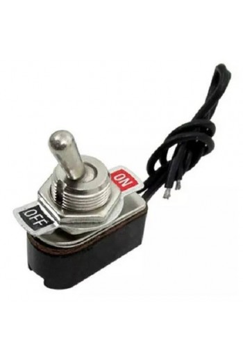 835-240 Switch de Palanca con Cable 1P-1T ON-OFF 6A 125V