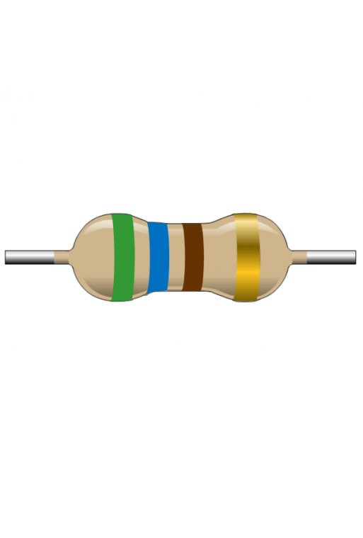 R560E-1 Resistencia de Carbón 560 ohms 1 Watt