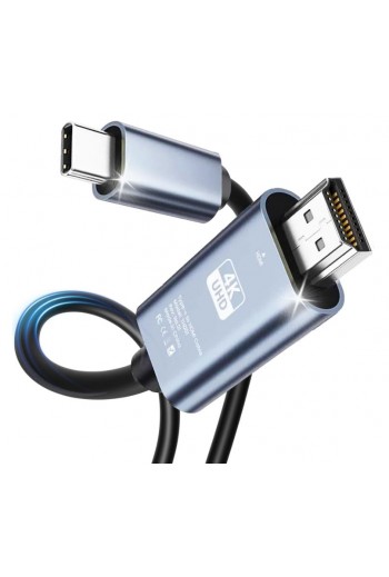 081-730 Cable USB tipo C a HDMI 4K