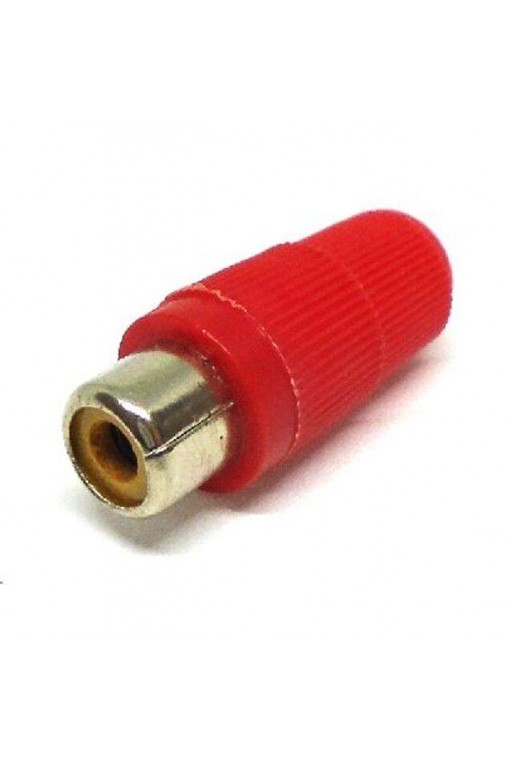 705-490 Jack RCA Hembra Rojo