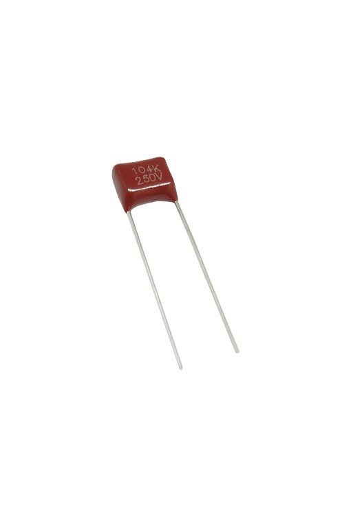 CP-.1-250V Capacitor de Poliester 0.1uF 100nF 250V -104-