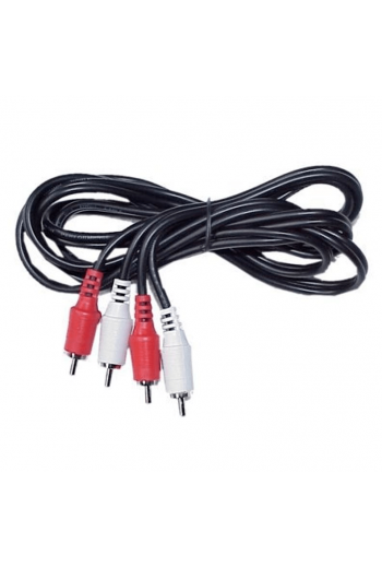 080-033 Cable Para Audio RCA 2 Plug a Plug 1.80M