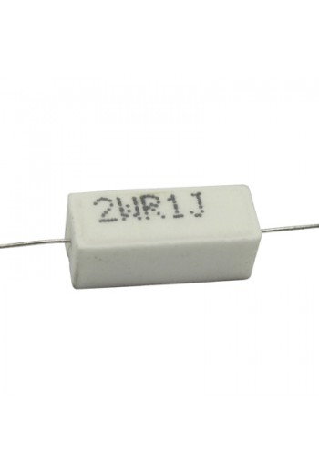 R0E1-2W Resistencia a 2W .1 Ohms