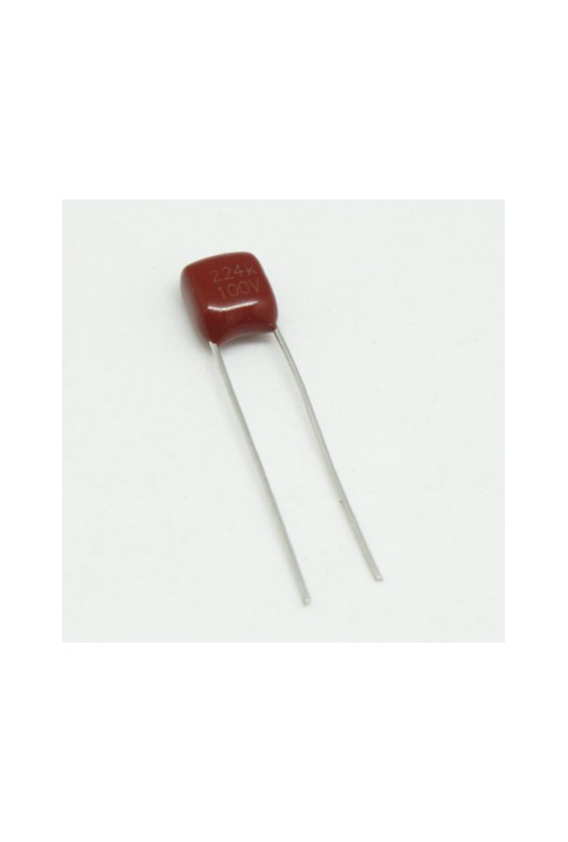 CP-.22-100V Capacitor de Poliester 0.22uF 100V -224-