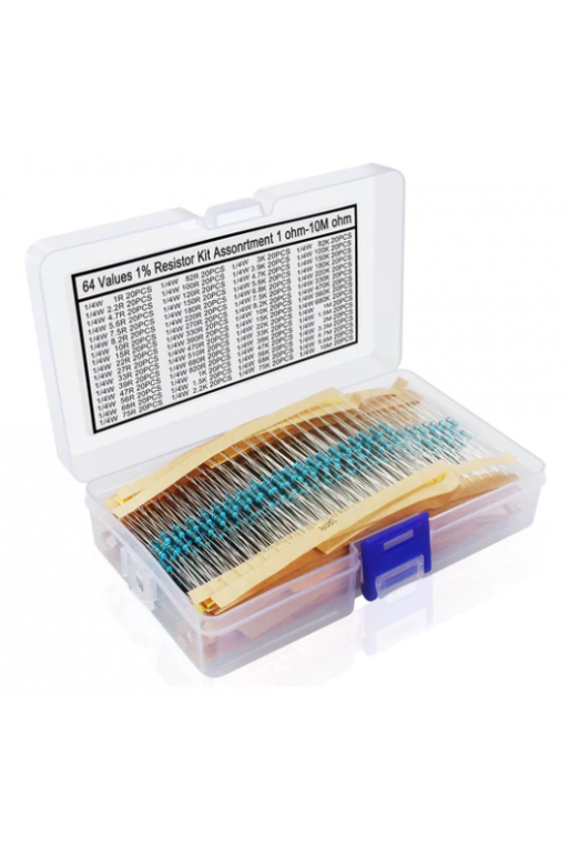 XS-491 Kit de Resistencias 64 Valores