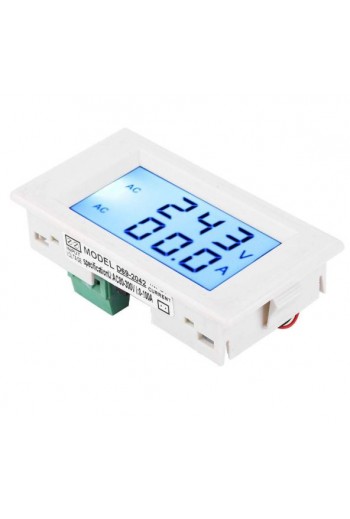 XS-579 Voltímetro Y Amperímetro Digital 80 a 300V 100A AC, Corriente Alterna D69-2042