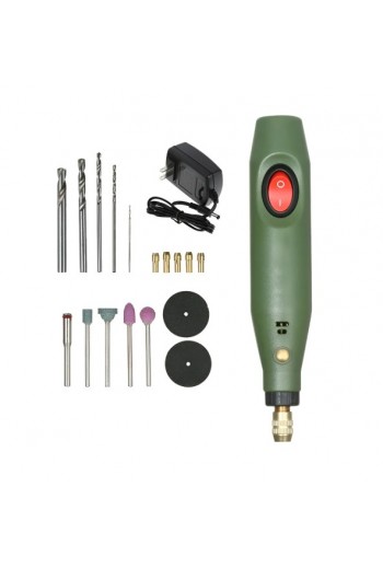 XS-155 Kit de Mini Taladro Esmerilador 12000 a 13000 RPM Con Accesorios y Eliminador