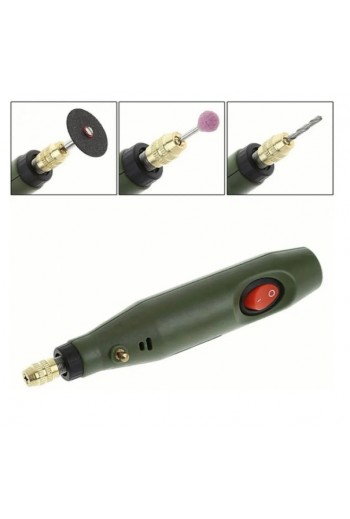 XS-155 Kit de Mini Taladro Esmerilador 12000 a 13000 RPM Con Accesorios y Eliminador