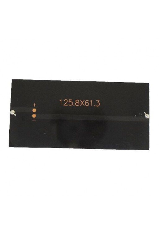 870-241 Celda Panel Solar 5.5V 180mAh 6.1X12 CM