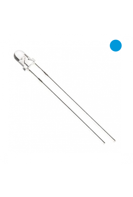 LD3-AZL-ULT LED 3mm AZUL Ultrabrillante