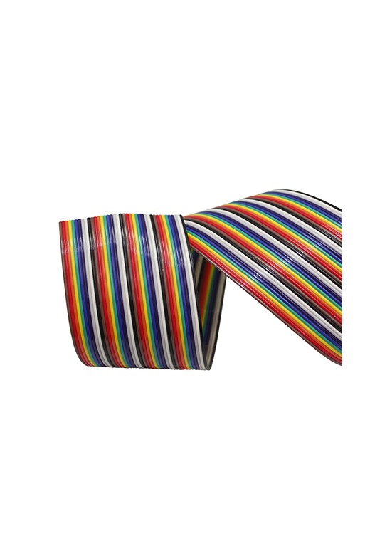 CAPL-40M Cable Plano de 40 Vías Multi Color (Por Metro)