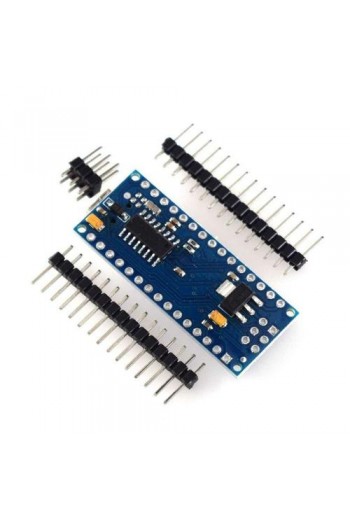 XS-55 Arduino Nano V3.0 ATMEGA328P, Pines Sin Soldar, Incluye Cable USB