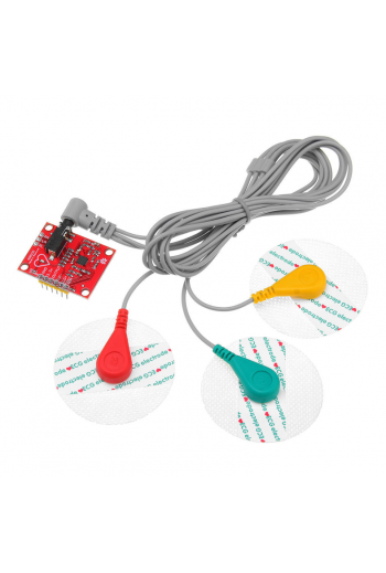XS-301 AD8232 ECG Módulo Monitor de Pulso Cardíaco Electrocardiograma