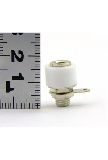 705-422 Jack Banana Hembra Chico Color Blanco 4mm