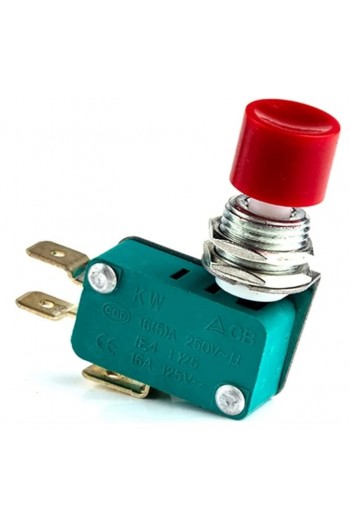 835-394 Micro Interruptor Metálico Uso Rudo Tipo Push 1P 2T 16(5)A 250V 16A 125V DS438