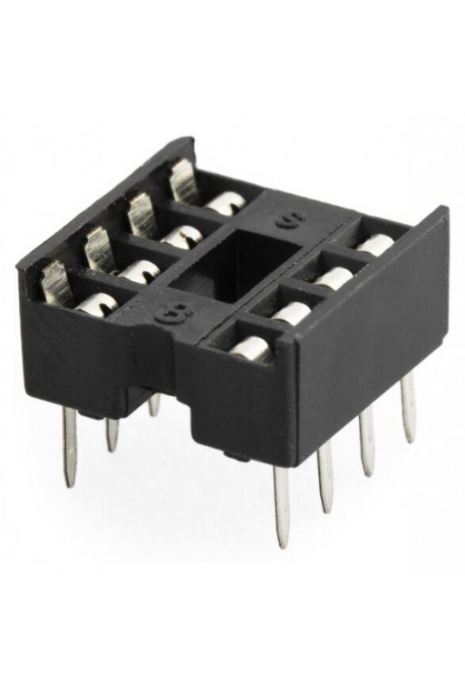 B8P Base Holder Socket para Circuito Integrado de 8 Pines DIP