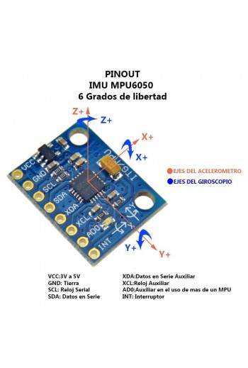 XS-92 Modulo Giroscopio MPU6050