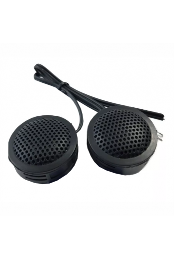 066-863 Par de Tweeters tipo Domo Redondo para Audio Car