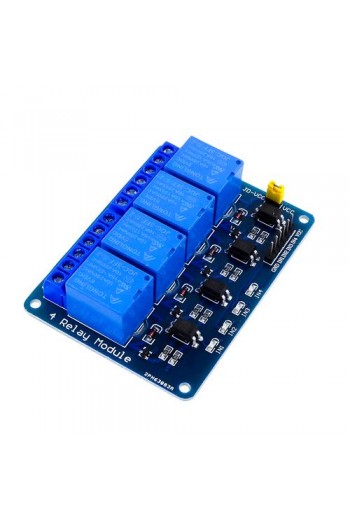 XS-128 Modulo de 4 Relevadores 5V