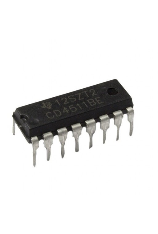 CD4511BE Circuito Integrado BCD a 7-Segmentos Cátodo Común