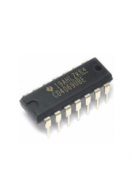 CD4069UBE Inversor CMOS